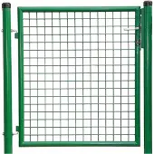 Noname Gartentor grün-besch. 1-flügelig 1500x1500