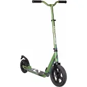 Globber SIX DEGREES Aluminium Scooter mit Luftbereifung und Federung, 300/205 mm, ABEC 7, höhenverstellbar, , grün