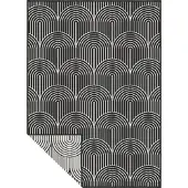 Home Collection Outdoorteppich "Pangli, Wendeteppich", rechteckig, 5 mm Höhe, In-& Outdoor, Teppich, Wetterfest, Balkon, Garten, Wohnzimmer, Modern