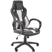X Rocker Maverick ergonomischer Gaming Stuhl / Bürostuhl / Schreibtischstuhl mit Armlehnen, drehbar und höhenverstellbar - belastbar bis 100kg