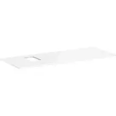 Hansgrohe Konsole Xelu Q 1360x540 mm m.Aus.links f.AWT m.Hahnloch we hgl, 54123050