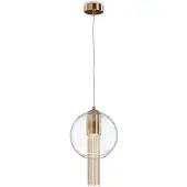 Maytoni Flusso Pendelleuchte, Hängeleuchte GU10 19cm Bronze