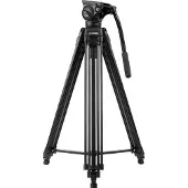 Caruba Videostar 180 Videostatief + vloeistof gedempte kop