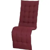 Siena Garden ATRIA Liegeauflage Rot 170x48x6cm