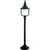 Elstead Lighting Elstead Shannon Außen-Stehleuchte E27 118cm Schwarzes Polykarbonat IP44 Anti-Meerwasser