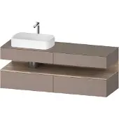 Duravit QA4777055430000 QTG KWTU WH Ek. 1600x550x600 bs. Mt.