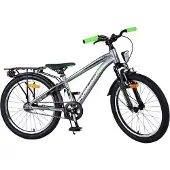 Volare Cross Kinderfahrrad - Jungen - 20 Zoll - Dunkelgrau