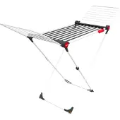 Vileda Soft Care Foldable Clothes Dryer Which Prevents Wrinkles, Optimal Indoor & Outdoor, Easy Dryer Stand DeTo Handle & Transport