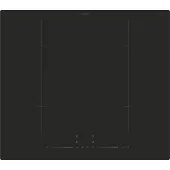 Candy CDTP644SC/E1, Schwarz, Integriert, 59 cm, Zonen-Induktionskochfeld, Glaskeramik, 4 Zone(n)