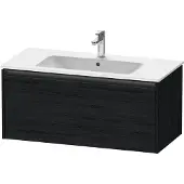 Duravit Waschtischunterschrank Ketho.2 101x48cm, Ei sw, 1 Auszug, wandhängend