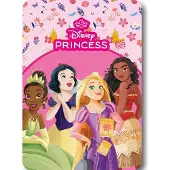 Procos Disney Prinzessinnen Märchen Fleece Bettdecke 100x
