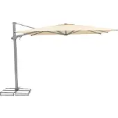 Suncomfort by Glatz Sonnenschirm Ampelschirm Varioflex 300x300cm, Farbe ecru beige