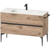 Duravit Waschtischunterschrank boden Sivida 121x59,2x47,7cm, 2 Schub., E Marm, G sw