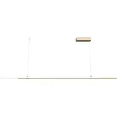 Maytoni LED Pendelleuchte Halo in Gold 2x 24W 2200lm