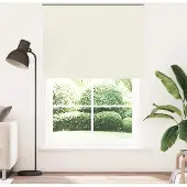 vidaXL Verdunkelungsrollo Cremeweiß 160x210cm Stoffbreite 156,6cm