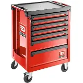 Facom Werkstattwagen ROLL M3 7 Schublade Rot (Ral 3020)