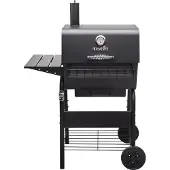 Char-Broil 140252, Holzkohle + Brennholz, 1 Zone(n), 530 x 495 mm, Stahl, 530 x 495 mm, Eisenguss