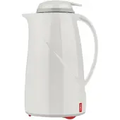 Helios preisser Isolierkanne Wave Push 1l Kunststoff weiß