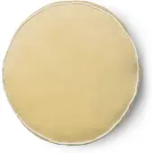 Essenza Lio Yellow straw Dekokissen 45 Round