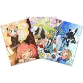 Sakami Merchandise Spy x Family Klarsichthüllen 3er-Set