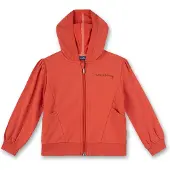 Sanetta Kidswear Mädchen-Sweatjacke Orange Flowers for You 104