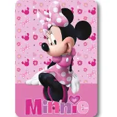 Procos Disney Minnie Schönes Charm-Fleece Bettdecke 100x1