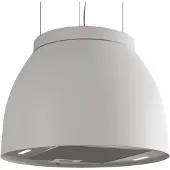 Airforce Inselhaube Luna Restyling Dunstabzugshaube Ø 45cm Umlufthaube