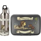 Goebel Lunchbox "Lunch-Set Anouk Piratenverpflegung bunt", bunt, B:2cm H:2cm L:2cm, Lebensmittelaufbewahrungsbehälter, Lunchbox, Handwäsche wird empfohlen