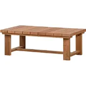 Woood Banco Garten Couchtisch Ayous Holz Natur