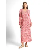 Tom Tailor Midikleid mit All-Over Print