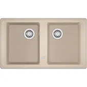 Franke BSG 620, Rechteckig, Fragranit, Beige, 2 Becken, Rechteckig, 420 x 337 mm