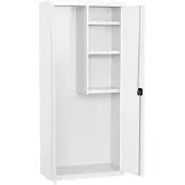 Simon Rack Aktenschrank, Mehrzweckschrank, Stahl-Aufbewahrungsschrank, 0 Ebenen, Doppeltüren, Schloss - Simonlocker