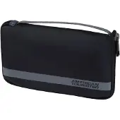 American Tourister Pull-Over Reisezubehör Foldable Luggage Cover Black / Grey schwarz