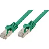 Shiverpeaks RJ45 Patchkabel m. CAT 7 Rohkabel PIMF grün 15m