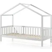 Vipack Bett Hausbett Dallas One 90x200 cm Weiß