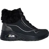 SKECHERS Damen Winter Boots/ High Sneaker/ Stiefeletten FALL SHIMMER Schwarz Synthetik Größe: 36