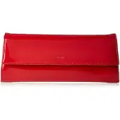 PICARD Leder Schultertasche Clutch Auguri Shoulderbag Red / Lack rot