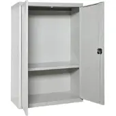 Simon Rack Aktenschrank, Mehrzweckschrank, Stahl-Aufbewahrungsschrank, 1 Ebenen, Doppeltüren, Schloss - Simonlocker