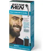 Just for men FÄRBENDES Gel für Schnurrbart, Bart und Koteletten #Braun 15 ml