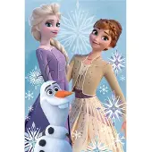 Procos Disney Eiszauber Olaf und Schwestern Fleece Bettde
