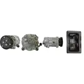 Casco CAC73099AS SD7V16 Klimaanlage Klimakompressor R134a für VW GOLF III (1H1) SHARAN (7M8, 7M9, 7M6) PASSAT (3A2, 35I) Caddy II Kastenwagen (9K9A)