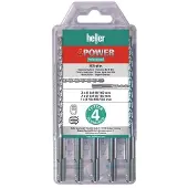 Heller Hammerbohrersatz 4Power 5-tlg.SDS-plus Multipack HELLER