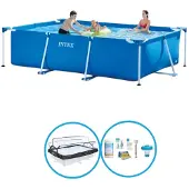 Intex Pool Rectangular Frame 300x200x75 cm - Swimmingpool-Set