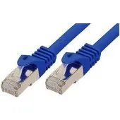 Shiverpeaks RJ45 Patchkabel m. CAT 7 Rohkabel PIMF blau 20m