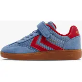 Hummel VM78 Cph Jr Kinder Sneaker, Faded Denim/Crimson, 35, Kinderschuhe