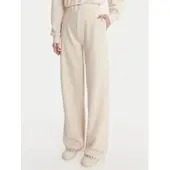 GUESS Jogginghose V6RB03 KD761 Creme Wide Leg