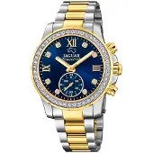 Jaguar Damen Multifunktion Uhr Connected Edelstahl silber gold UJ982/3