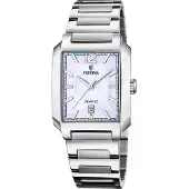 Festina Armbanduhr Date On The Square Mother-of-pearl