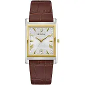 Bulova 98B430 Herren-Armbanduhr Quarz Sutton Zweifarbig