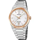 Festina Damenuhr Swiss Made Armbanduhr Edelstahl silber UF20066/2